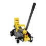 VEVOR Gato Hidráulico de Perfil Bajo Capacidad de 2 T, Gato de Acero para Coches con Soportes, Bomba de Elevación Rápida de Un Solo Pistón, Rango de Elevación 130-310 mm, para Automóviles, Vehículos