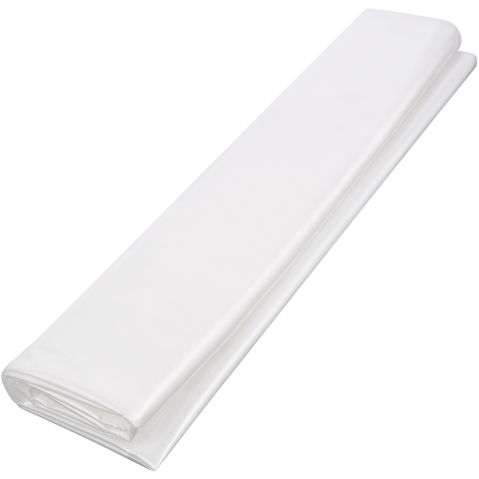 VEVOR Película para Invernadero de 3,05 x 30,5 m, Cubierta de Polietileno Transparente Espesor 0,15 mm, Película de plástico agrícola Resistente a los Rayos UV para Jardinería, Agricultura y Ganadería