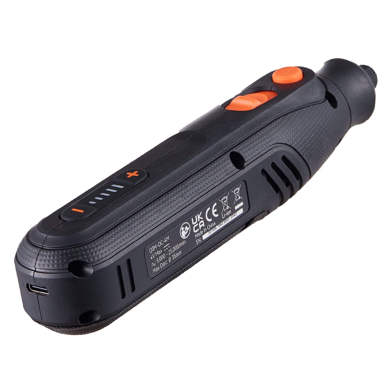 VEVOR Herramienta Rotativa Multifunción 4 V Kit de Herramienta Rotativa sin Cable 5000-25000 rpm Velocidad Variable 118 PCS Accesorios para Esmerilar Pulir Fresar Tallar Cortar Limpiar Carga Rápida