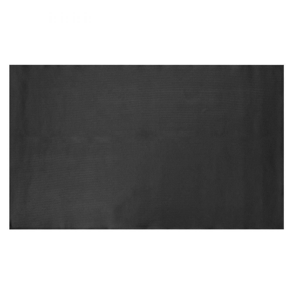 VEVOR Felpudo para Puerta de Entrada, para Interior y Exterior, Moderno y Elegante, con Reverso de PVC, Resistente, Lavable, para Pasillo, Balcón y Garaje, sin Estampado, Gris, 1524 x 914 x 7 mm