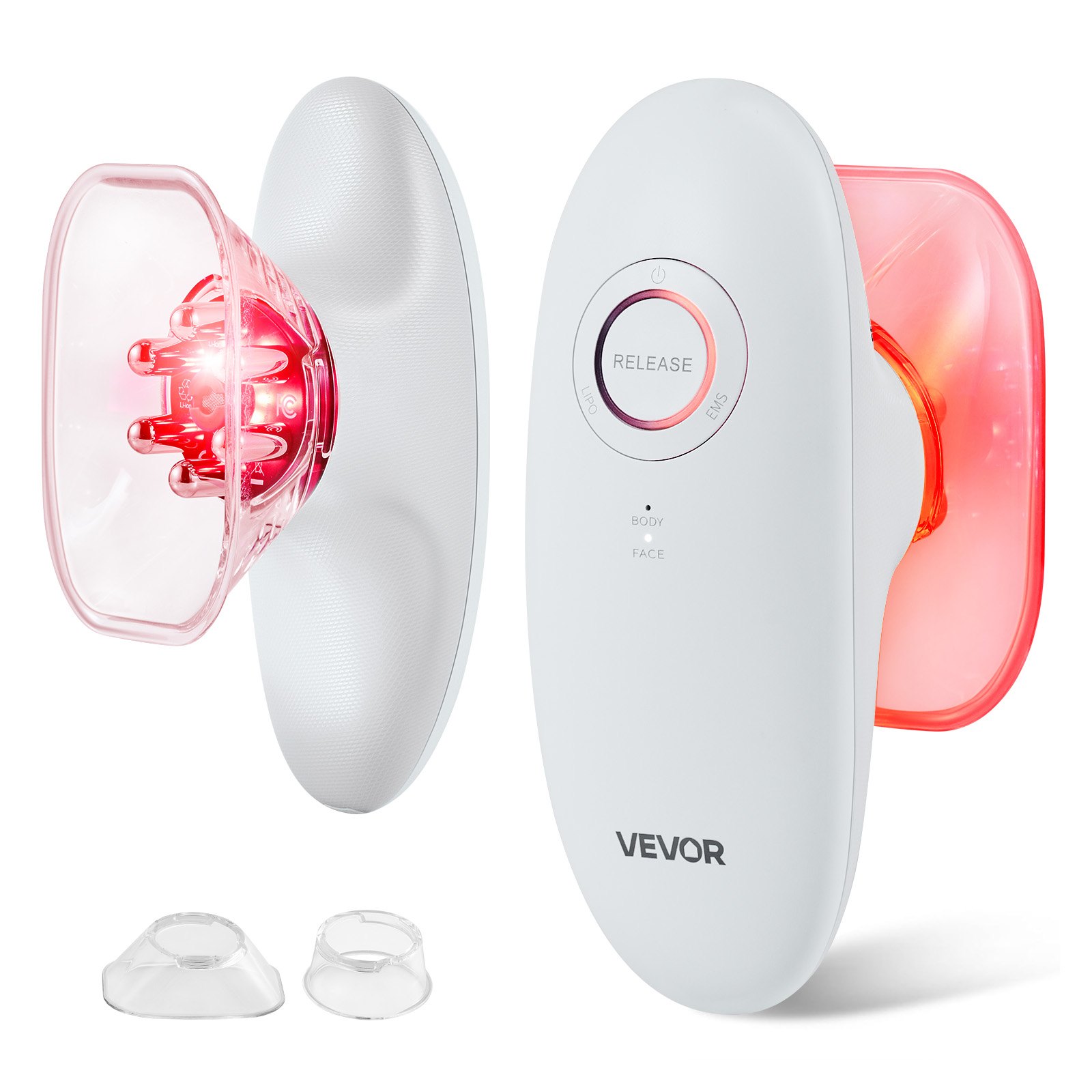 VEVOR Body Sculpting Machine, 3-in-1 Electric Cellulite Massager with 3 Adjustable Functional Modes, Skin Tightening Cupping Therapy Tool with 60 Min Wireless Use, for Back, Belly, Waist, Arms, Legs