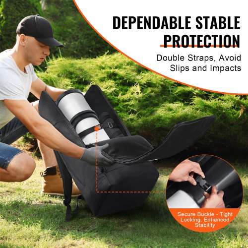 Mochila Para Telescopio Hemobllo | Bolsa De Transporte Con Asa Y Correa, Protección Para Equipo Astronómico