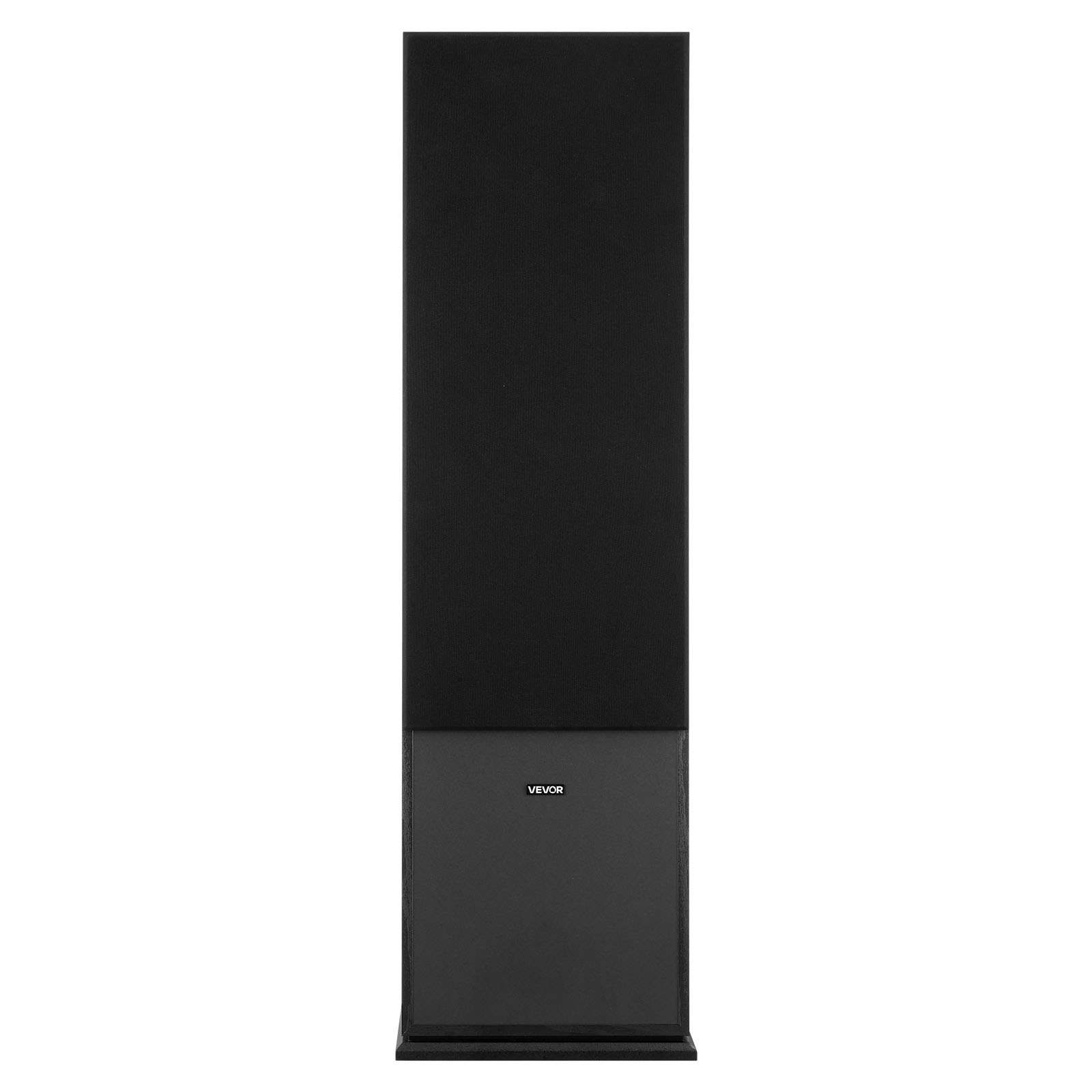 VEVOR Passive Floorstanding Speaker, 2-Way,  Floor-Standing Tower Speaker with 25.4 mm Tweeter, 203.2 mm Woofers, 600W Peak Power, 50Hz–20kHz Frequency Response, MDF Enclosure, for Home Audio, Single
