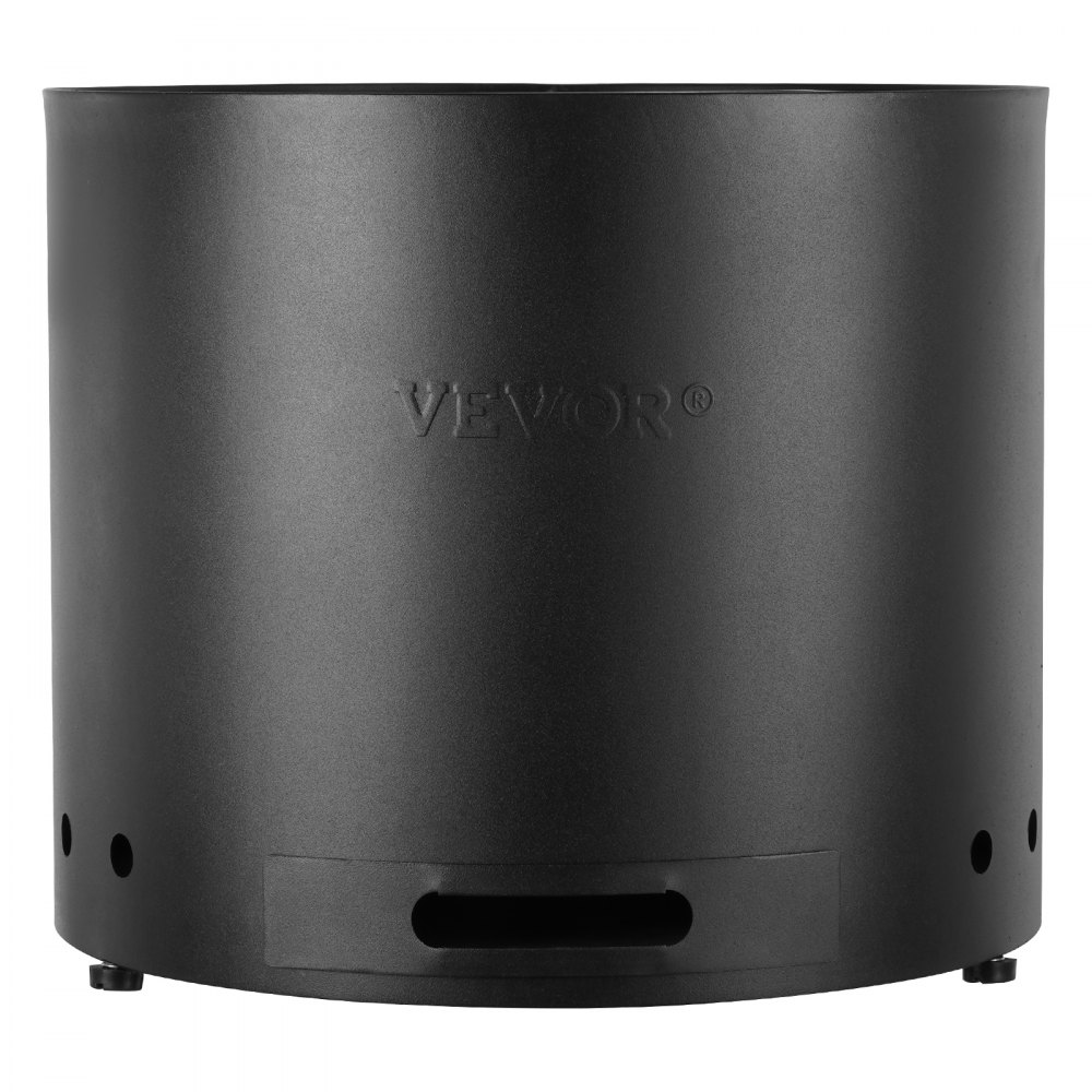 VEVOR Brasero de Leña sin Humo 380 x 320 mm Brasero con Bandeja de Ceniza Extraíble Brasero Portátil para Interiores y Exteriores de Acero Inoxidable SUS430, para Acampar en el Patio al Aire Libre