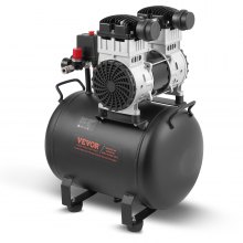 VEVOR Compresor Aire Compacto Portátil sin Aceite 40 L 90 PSI 720 x 390 x 710 mm