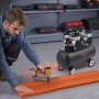Compresor de aire VEVOR, tanque de acero de 20 galones, compresor de aire sin aceite de 4 HP, 14,6 CFM a 90 PSI y presión máxima de 125 PSI, compresor portátil ultrasilencioso de 78 dB, para reparación de automóviles, inflado de neumáticos, pintura en aerosol