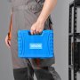 VEVOR Juego de Extractores Multifuncional de Rodamientos 21 en 1 para Rodamientos Internos y Externos, Fácil de Usar, 3 Mordazas, con Estuche Portátil Resistente, 270 x 215 x 60 mm, Azul y Negro