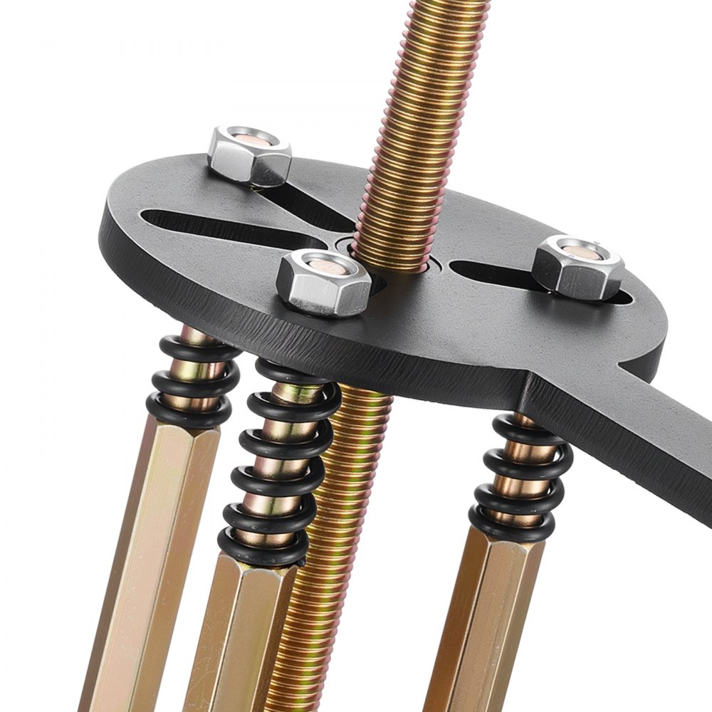 VEVOR Juego de Extractores Multifuncional de Rodamientos 36 en 1 para Rodamientos Internos y Externos, con Estuche Portátil Resistente y Resorte y un Vaso de 17 mm, 400 x 255 x 55 mm, Marrón