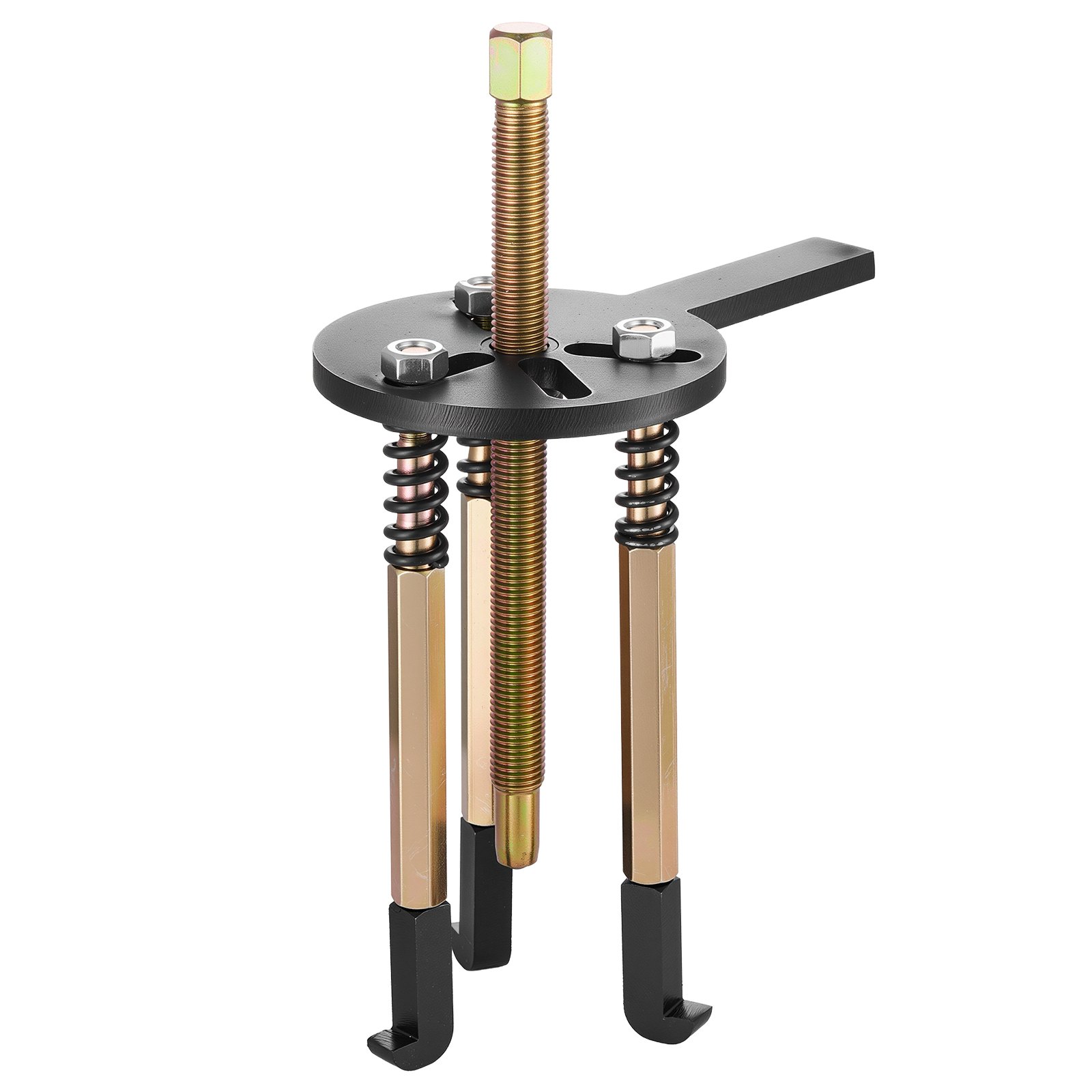 VEVOR Juego de Extractores Multifuncional de Rodamientos 36 en 1 para Rodamientos Internos y Externos, con Estuche Portátil Resistente y Resorte y un Vaso de 17 mm, 400 x 255 x 55 mm, Marrón