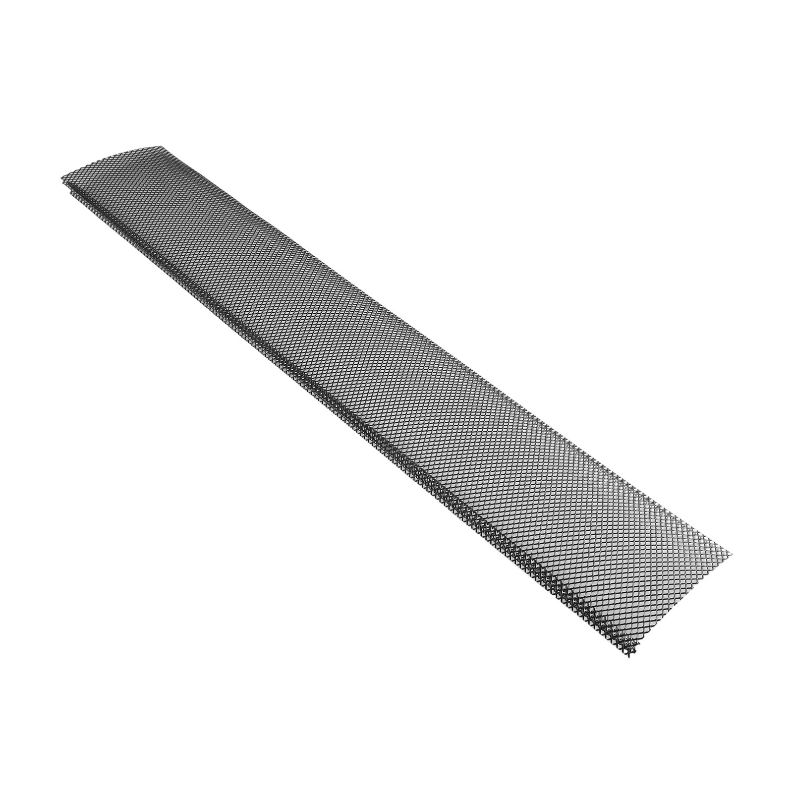 VEVOR Protector de Canalón de 152,4 mm x 36,58 m, Rejilla para Canalón de Acero con Malla Microperforada, Cubierta Antihojas con Drenaje para Tejados Residuos Agujas de Pino, 40 Unidades, Color Negro