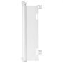 VEVOR Puerta Retráctil 158 x 87 cm, Barrera de Seguridad para Perros con Cierre, Puerta de Malla Permite el Paso sin Tropiezos, para Escaleras Interiores, Puertas, Pasillos, Salas de Juegos, Blanco