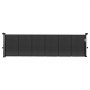 VEVOR Retractable Baby Gate, 870 mm Tall, Extends up to 2800 mm Wide, Retractable Gate for Kids or Pets, Mesh Material, Easy to Install for Indoor Stairs, Doorways, Hallways, Playrooms, Black