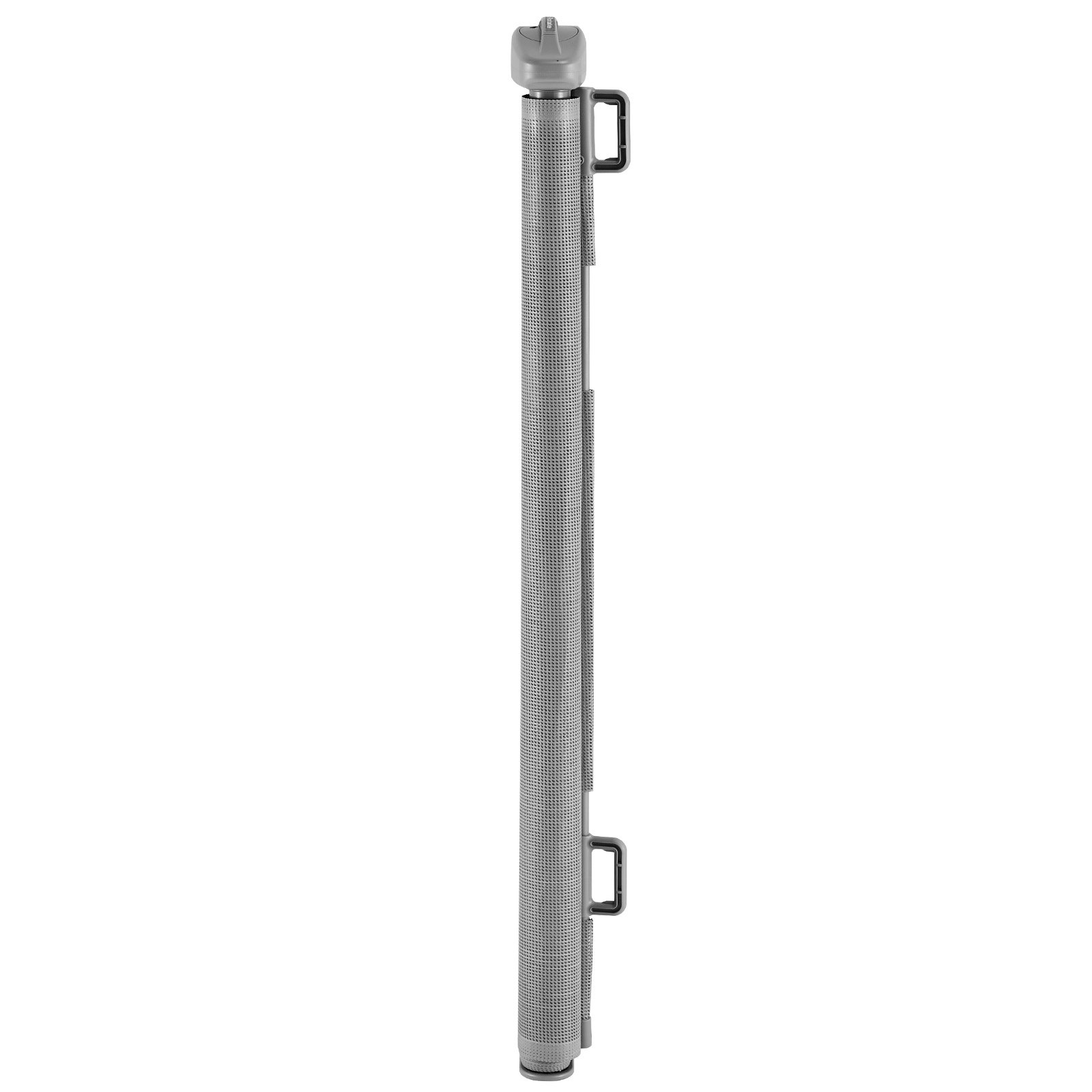 VEVOR Puerta Retráctil 158 x 87 cm, Barrera de Seguridad para Perros con Cierre, Puerta de Malla Permite el Paso sin Tropiezos, para Escaleras Interiores, Puertas, Pasillos, Salas de Juegos, Gris