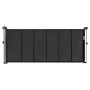 VEVOR Puerta Retráctil hasta 180 cm Alto de 87 cm Barrera de Seguridad Extensible Fácil de Instalar Panel de Malla Transpirable para Escaleras Interiores, Puertas, Pasillos, Salas de Juegos, Negro
