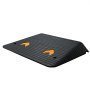 VEVOR Rampa de Umbral Altura 10,2 cm Rampa de Goma para Acera con 1 Canal Carga de 15 T Superficie Texturizada Antideslizante para Silla de Ruedas Coche Scooter Muelle Garaje 90,2x62x10,2 cm
