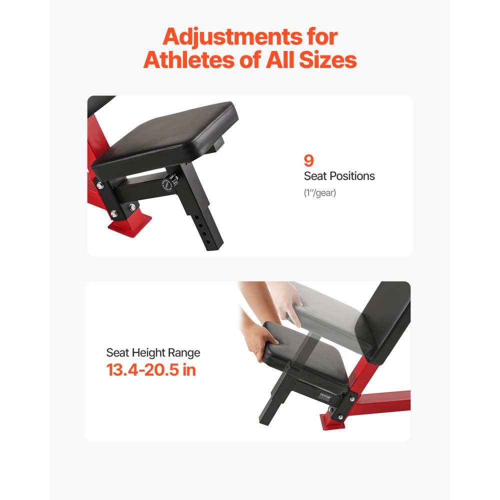 VEVOR Máquina de Apertura de Pecho Inclinada y Deltoides Posteriores, Carga 204 kg, Banco de Pecho Ajustable, para Entrenamiento de Fuerza de la Parte Superior del Cuerpo, 1400 x 1000 x 1100 mm