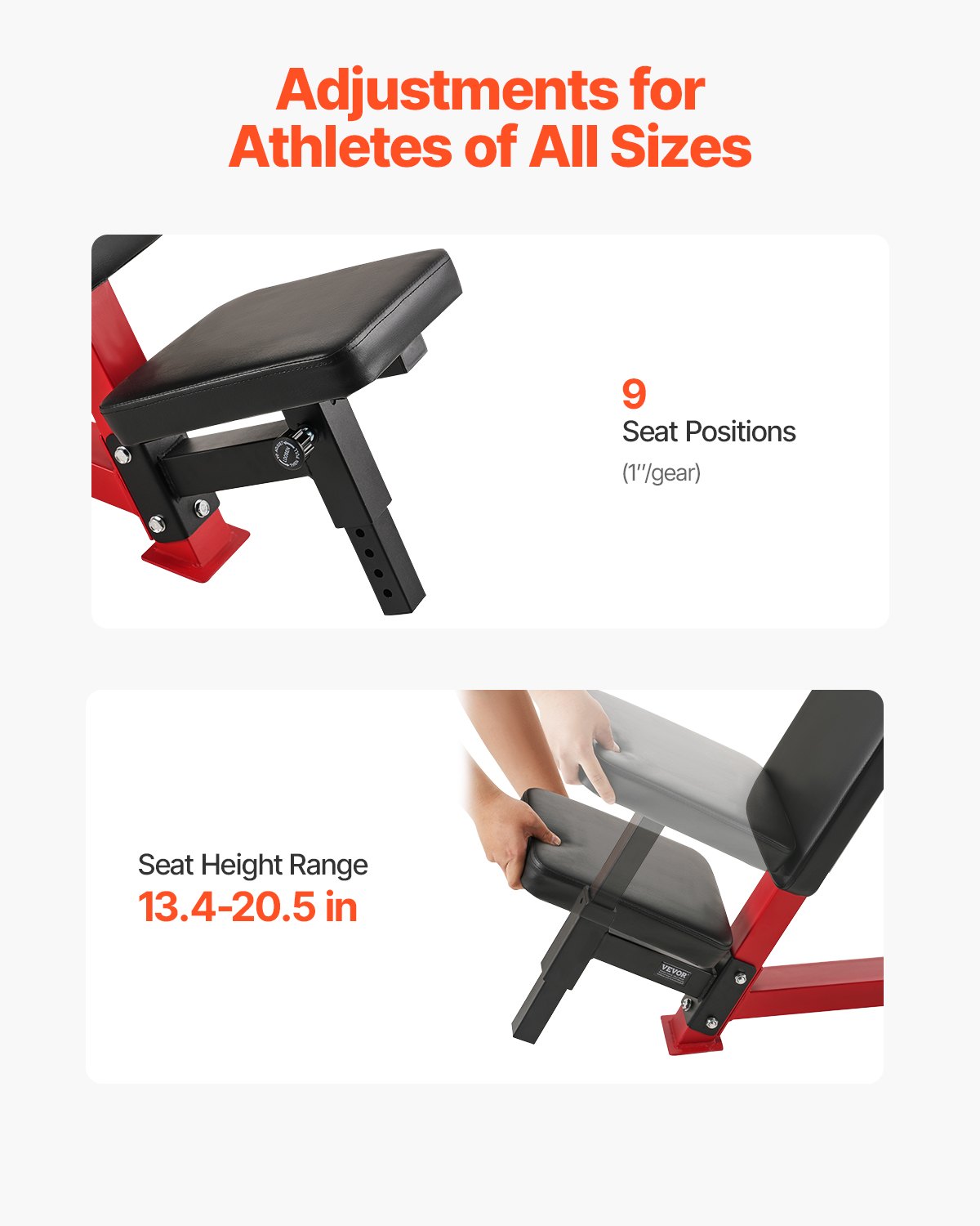 VEVOR Máquina de Apertura de Pecho Inclinada y Deltoides Posteriores, Carga 204 kg, Banco de Pecho Ajustable, para Entrenamiento de Fuerza de la Parte Superior del Cuerpo, 1400 x 1000 x 1100 mm
