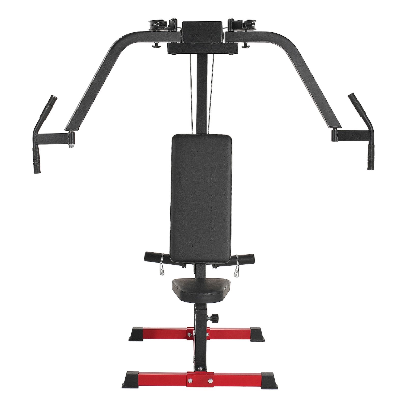 VEVOR Máquina Especializada de Apertura de Pecho, Gimnasio en Casa, para Entrenamientos de Pecho, Espalda, Pectorales, Deltoides Posteriores y Hombros, Soporta hasta 204 kg, 1100 x 1650 x 1640 mm