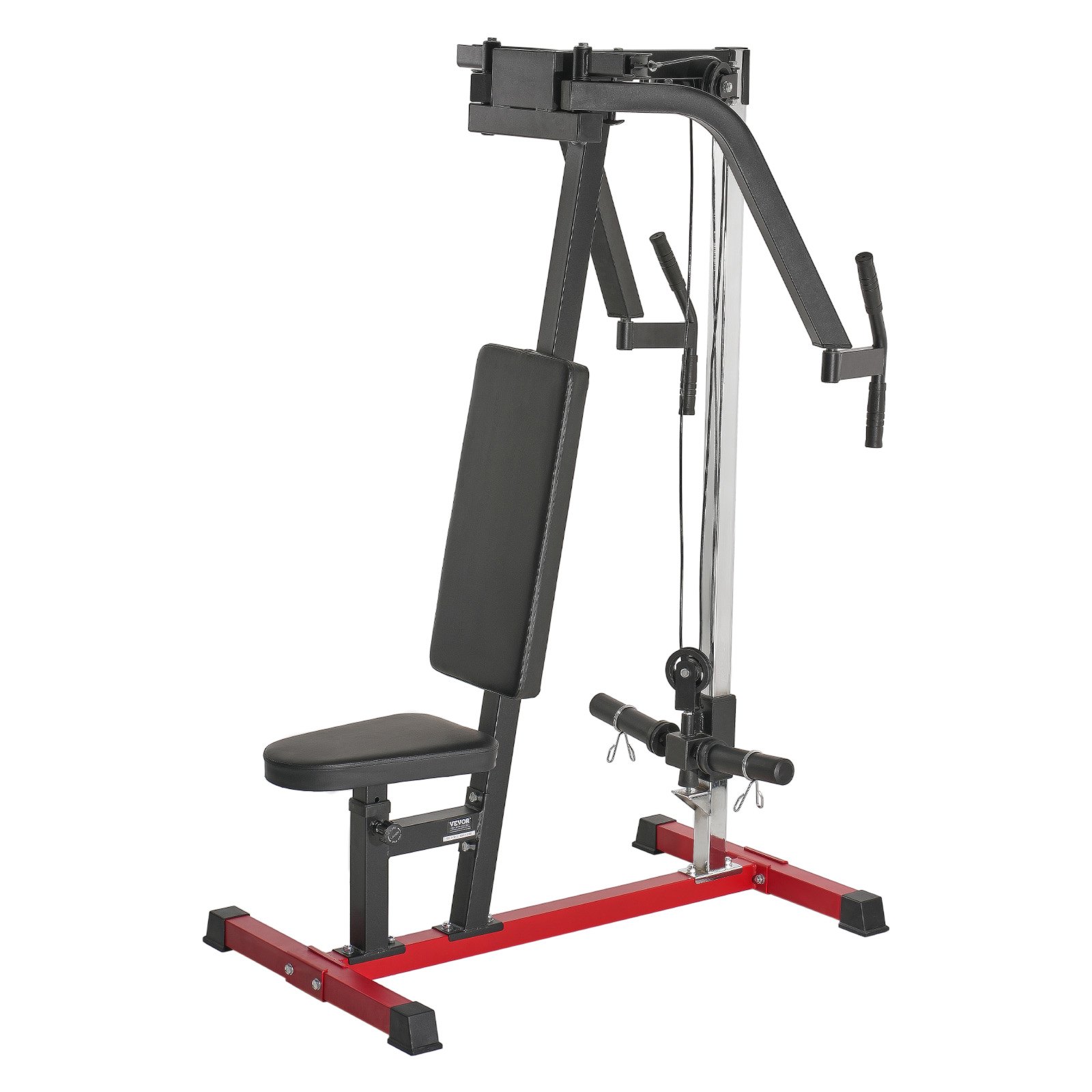 VEVOR Máquina Especializada de Apertura de Pecho, Gimnasio en Casa, para Entrenamientos de Pecho, Espalda, Pectorales, Deltoides Posteriores y Hombros, Soporta hasta 204 kg, 1100 x 1650 x 1640 mm