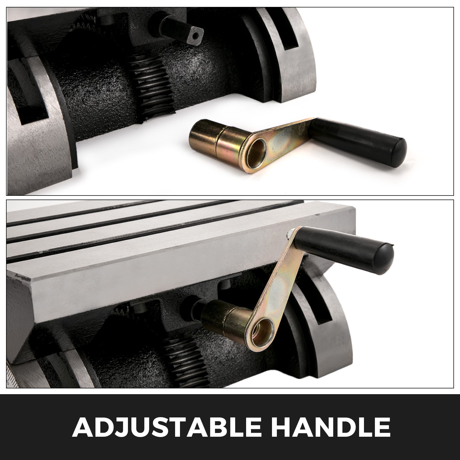 VEVOR Mesa de Fresado Basculante de 7x5 Pulgadas Ángulo Ajustable Perfecta para Mejorar Su Proceso de Fresado
