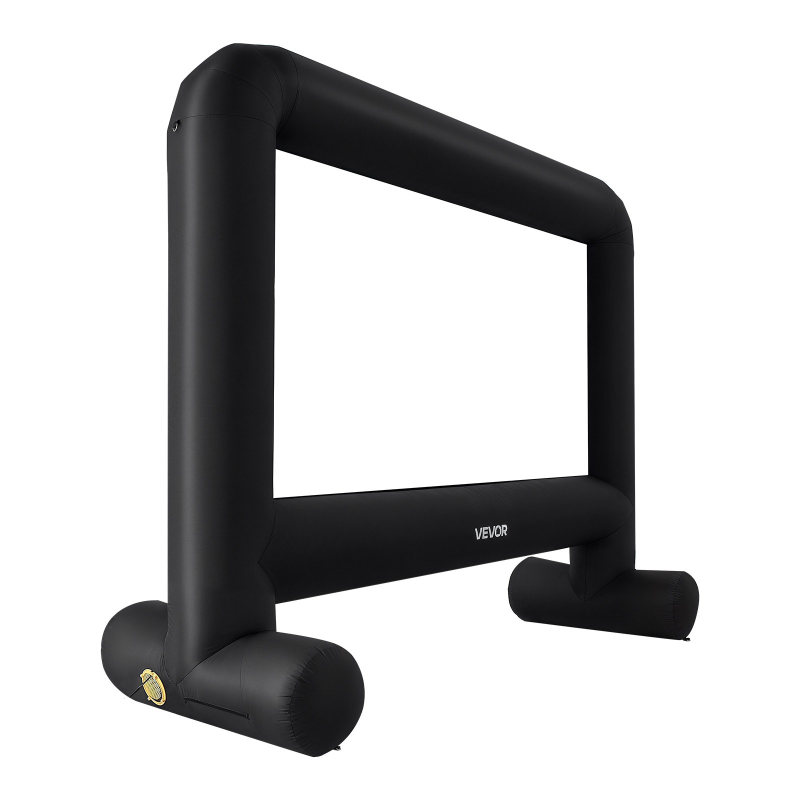 VEVOR Pantalla de Cine Inflable 263 x 147 cm 16:9 Lavable 600D con Bolsa de Almacenamiento Portátil Fácil de Instalar Visión de 160° Pantalla de Proyección para Exteriores, Cine en casa, Fiestas