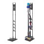 VEVOR vacuum cleaner stand, compatible with Dyson V6 V7 V8 V10 V11 V15, stable vacuum cleaner stand holder with wheels for Dyson DC30 DC31 DC34 DC35 DC58 DC59 DC62 D74 cordless vacuum cleaners and accessories