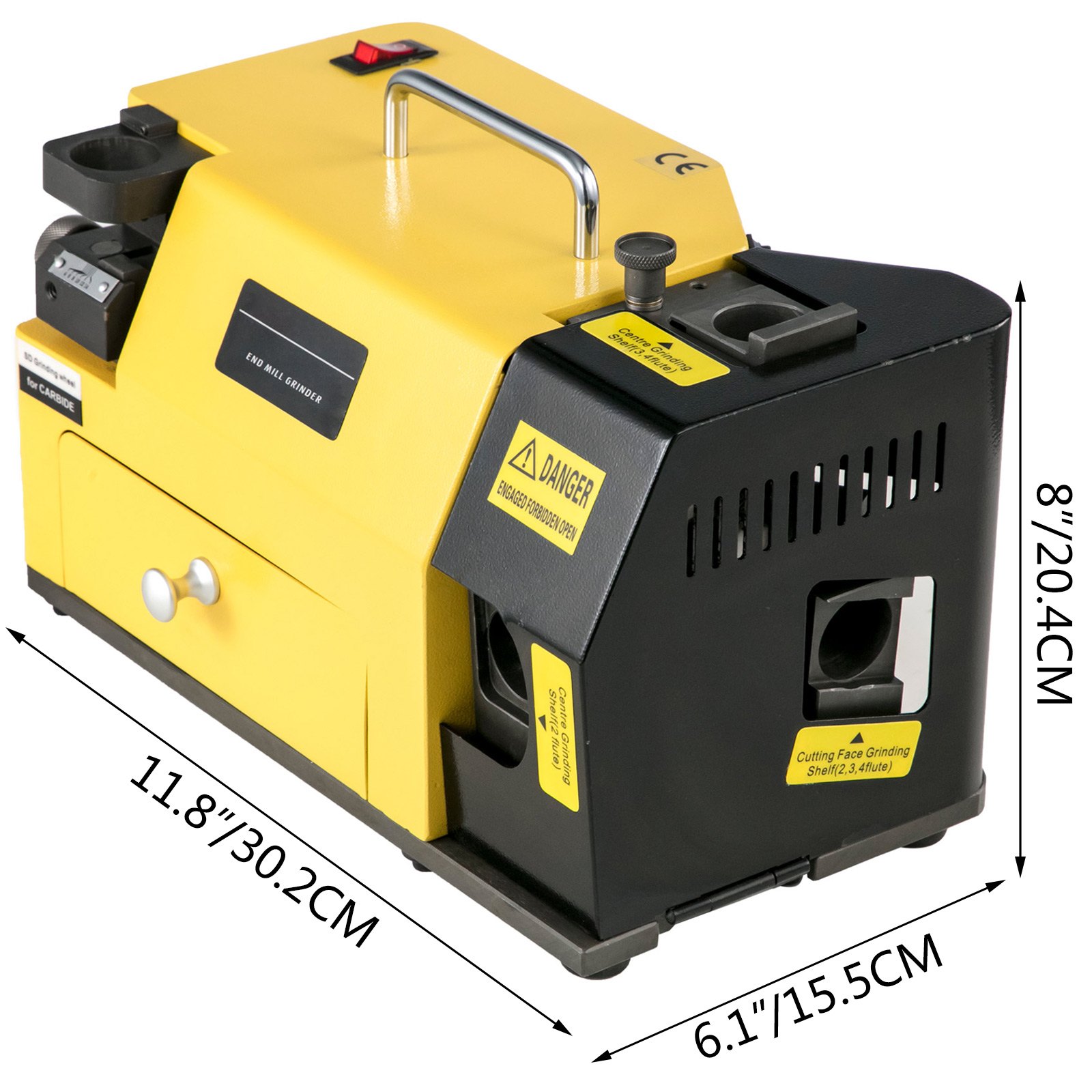 Afiladora De Fresas Afiladora Mr-x1esmeriladora De Banco Eléctrico