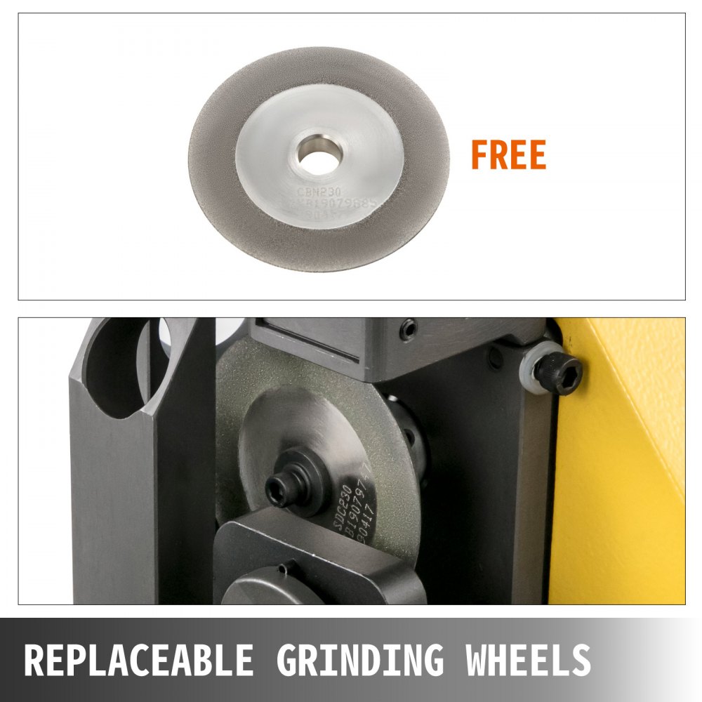 Afiladora De Fresas Afiladora Mrx3 4400 Rpm Esmeriladora De Banco Eléctrico