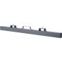 VEVOR Escoba Magnética Colgante para Carretilla Elevadora Fuerza Magnética de 47,6 kg Barredora Magnética 1830x77x200 mm Recogedor Magnético Antioxidante para Chatarra de Metal Taller Garaje Patio