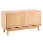 VEVOR Entryway Shoe Bench, 1000 x 300 x 530 mm Rattan-Like Shoes Bench with 2 Flip Drawers, 300lbs Shoe Storage Rack with 4 Compartments and 2 Rattan Doors, for Hallway, Living Room, Bedroom
