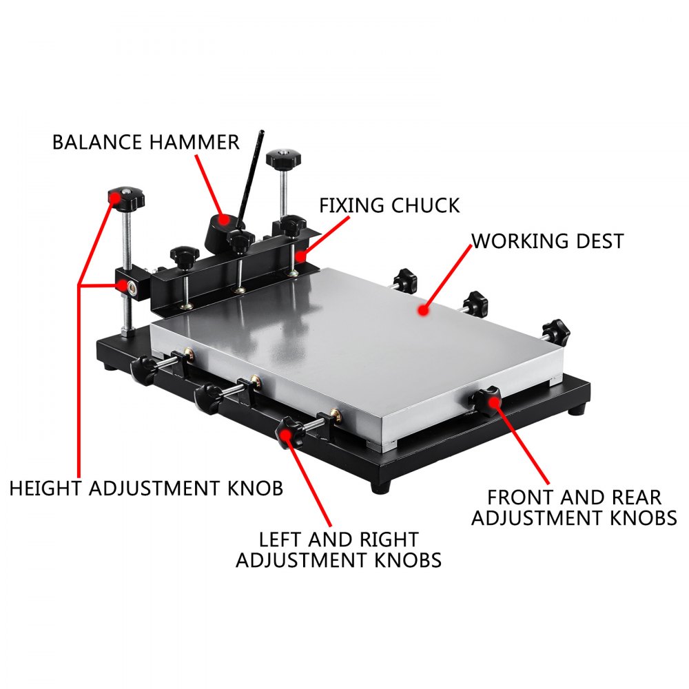 Impresora De Plantilla Manual Pcb Smt Impresora De Pasta De Soldadura 700x500 Mm