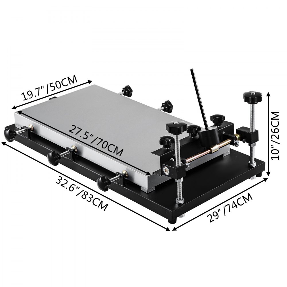 Impresora De Plantilla Manual Pcb Smt Impresora De Pasta De Soldadura 700x500 Mm