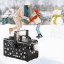 VEVOR Máquina de Nieve de 900 W, Generador de Nieve Artificial, con Un Tanque de 1 L, para Uso en Interiores y Exteriores, Ideal para Fiestas, DJ y Decoración Navideña, 320 x 230 x 270 mm, Negro