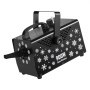 VEVOR Máquina de Nieve de 900 W, Generador de Nieve Artificial, con Un Tanque de 1 L, para Uso en Interiores y Exteriores, Ideal para Fiestas, DJ y Decoración Navideña, 320 x 230 x 270 mm, Negro