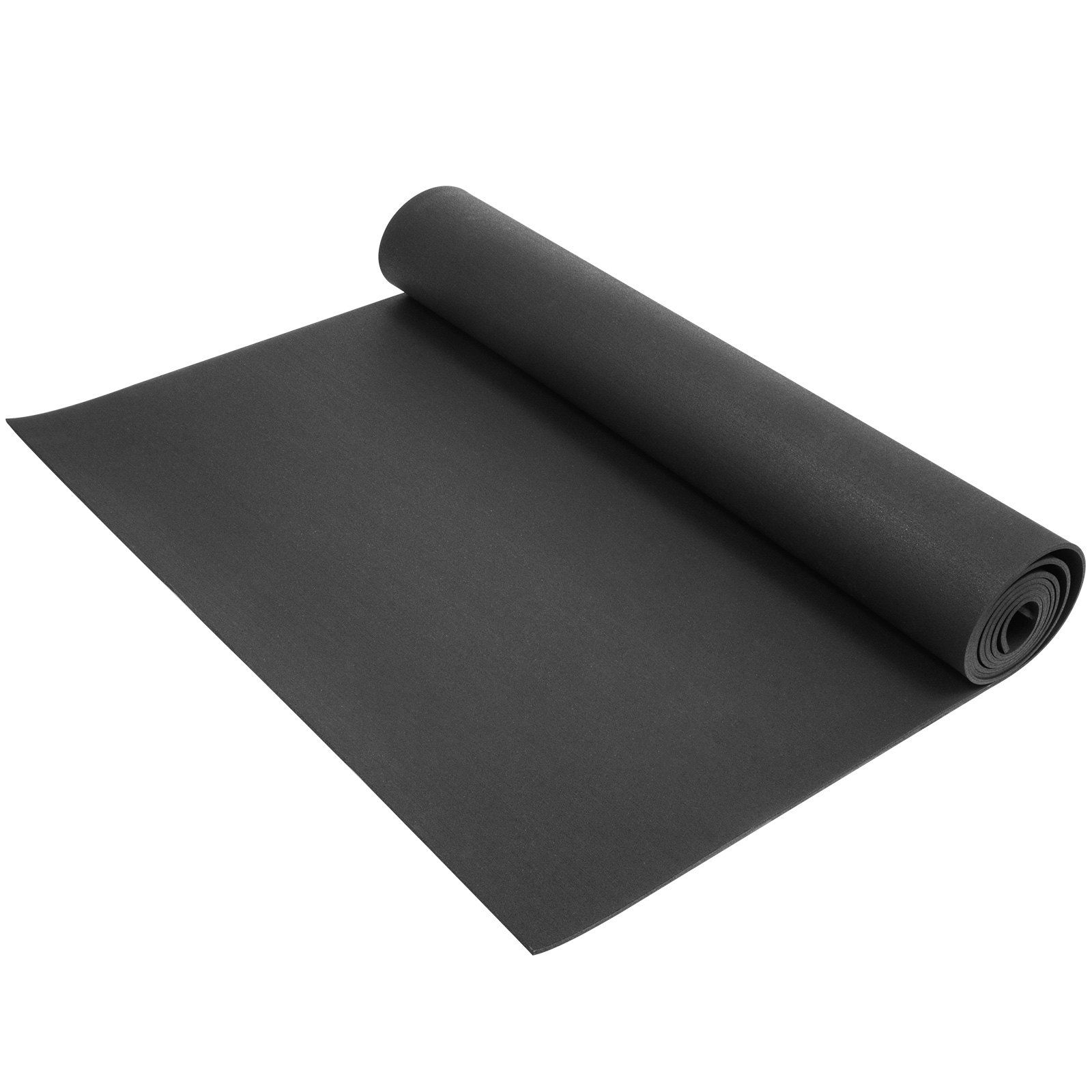Piso De Goma Para Suelo 4' X 6' 9.5mm Ejercicio Tapetes Para Equipo No Tóxico