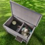 VEVOR Outdoor Cat House, Weatherproof, Shelter for Wild Cats, Multi-Cat/Rabbit House, Wooden Outdoor Cat/Rabbit House, Fully Foam Insulated, Open Roof, PVC Door Flaps, 86.4 cm L x 56.4 cm W x 68.6 cm H