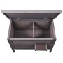 VEVOR Outdoor Cat House, Weatherproof, Shelter for Wild Cats, Multi-Cat/Rabbit House, Wooden Outdoor Cat/Rabbit House, Fully Foam Insulated, Open Roof, PVC Door Flaps, 86.4 cm L x 56.4 cm W x 68.6 cm H