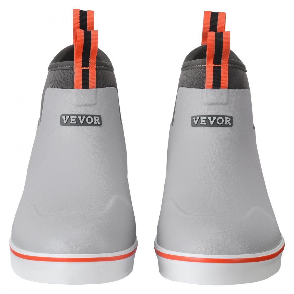 VEVOR Botas de Cubierta para Hombre, Botas de Lluvia Impermeables para la Pesca, en el Tobillo, con Aislamiento para Jardinería, Duradero, para Agricultura, Talla 10 EE. UU., 325 x 117 x 160 mm