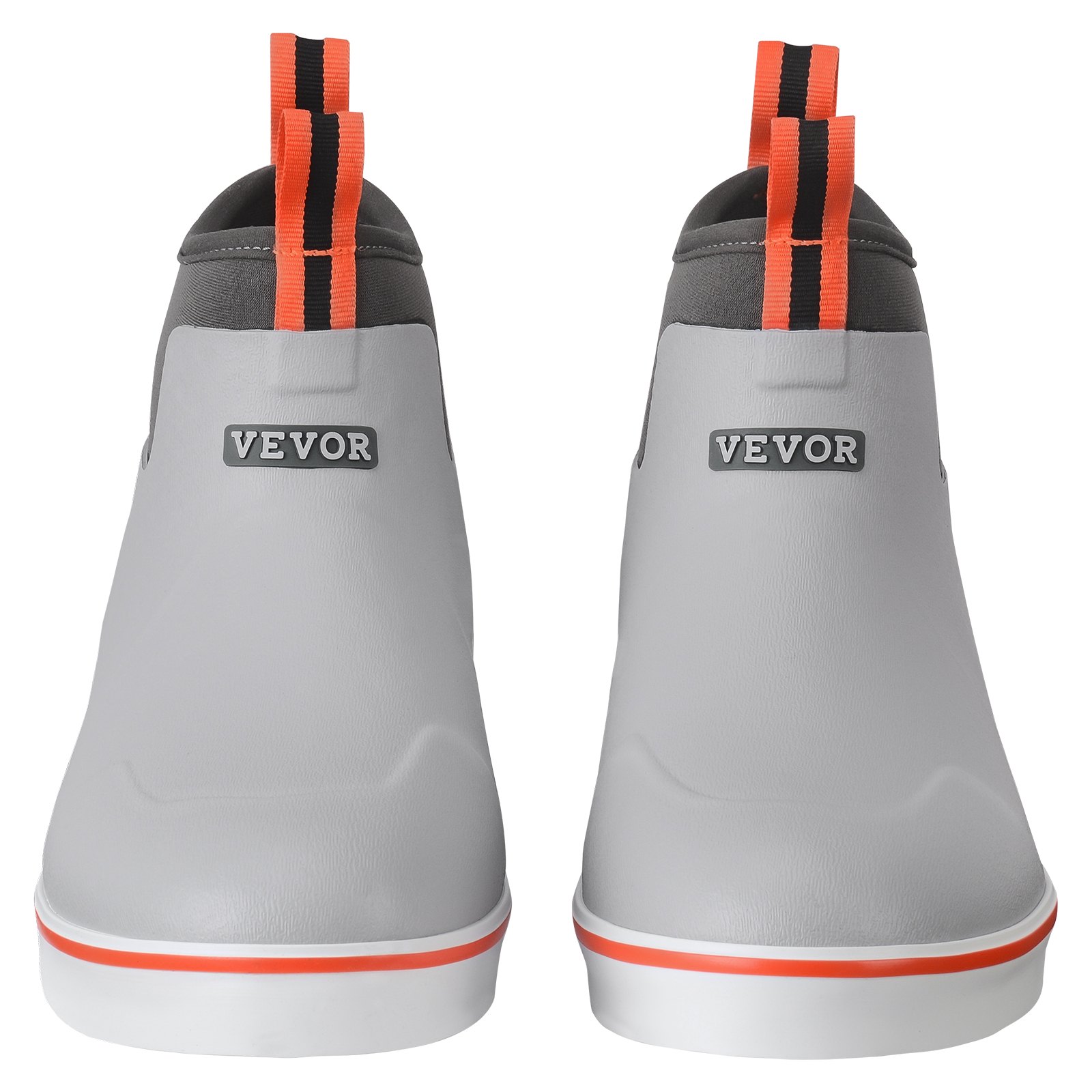 VEVOR Botas de Cubierta para Hombre, al Aire Libre de Goma Antideslizantes en el Tobillo, con Aislamiento para Jardinería, Plantilla de EVA, para Fabricación, Talla 9 EE. UU., 325 x 117 x 160 mm