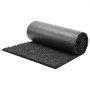 VEVOR Mantillo de Goma para Paisajismo 244 x 61 cm, Tapete de Caucho Reciclado Cortable, Paquete de 2 Rollos, Tela Antihierbas Reducción de Malezas, Borde Permanente, para Jardín Huerto, Color Negro