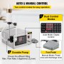 VEVOR Máquina de Llenado de Líquido de Control Numérico Automático Cuantitativo XK-280 Máquina de Llenado de Pasta Neumática Nueva Máquina Llenadora de Líquidos y Pastas Máquina de llenado de líquido