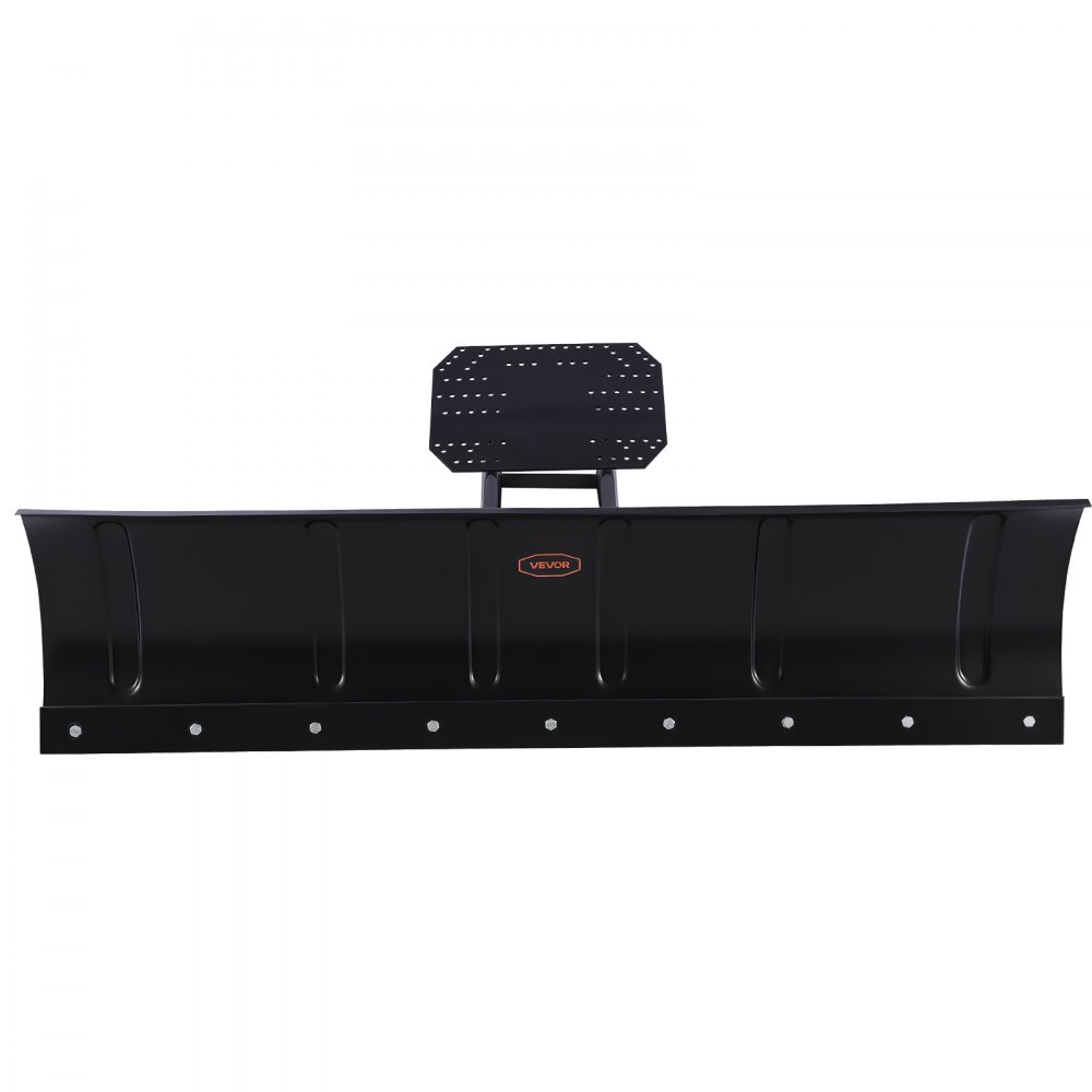 VEVOR Quitanieves, 1524 x 385 mm, Pala Quitanieves de Acero Universal, Altura e Izquierda-Derecha Ajustable, Pala de limpieza 3 Opciones de Montaje para Remoción de Nieve para la Mayoría de ATV/ UTV
