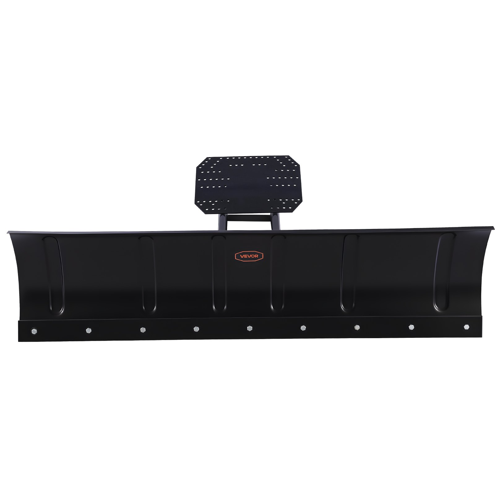 VEVOR Quitanieves, 1524 x 385 mm, Pala Quitanieves de Acero Universal, Altura e Izquierda-Derecha Ajustable, Pala de limpieza 3 Opciones de Montaje para Remoción de Nieve para la Mayoría de ATV/ UTV