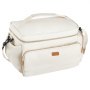 VEVOR Breast Pump Bag, Breast Feeding Bag with Waterproof Mat, Fits for S1/S2, Pumping Accessories & Breastmilk Storage, Portable Pump Carrying Case for Work, Travel and Family Use, Beige