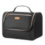 VEVOR Wearable Breast Pump Bag, Breast Feeding Bag with Waterproof Mat, Fits for M5/M6, Pumping Accessories & Breastmilk Storage, Portable Pump Carrying Case for Work, Travel & Family Use, Black