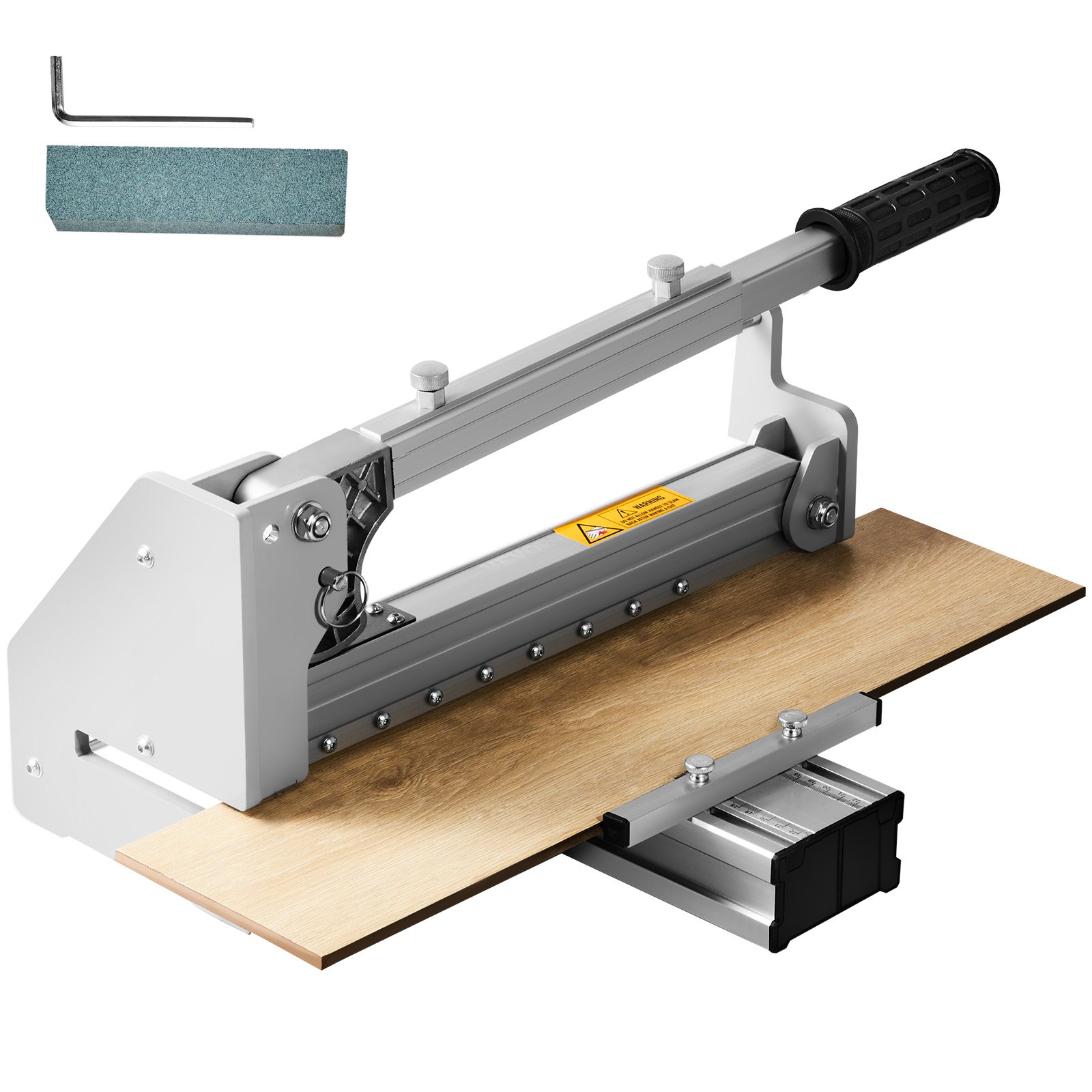 VEVOR Cortador de Piso Laminado 33 cm Cortador de Piso de Vinilo Profundidad de Corte 12 mm Cortador de Piso para Pisos Laminados, Plástico Resistente LVP, SPC, WPC, VCT, Losetas de Alfombra