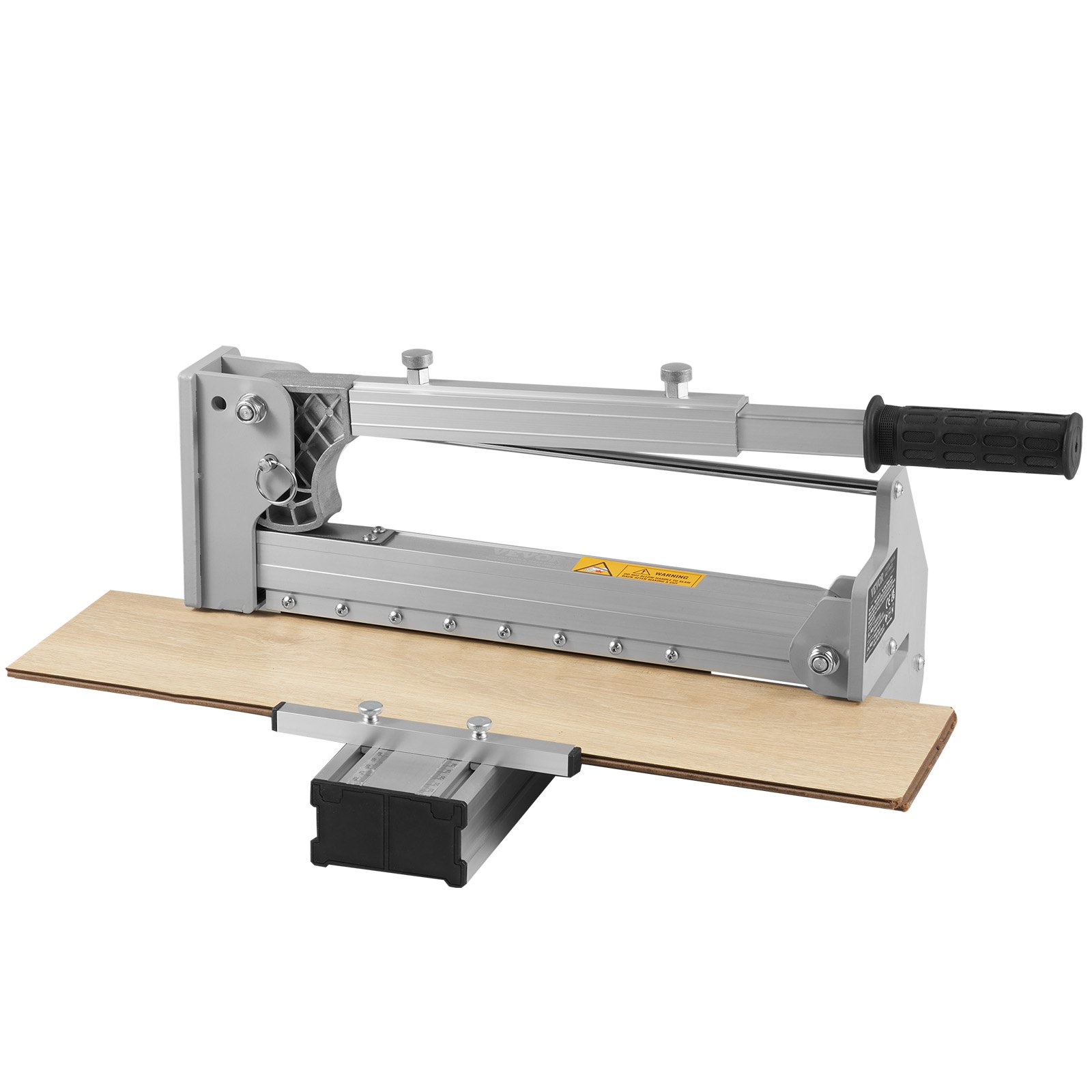 VEVOR Cortador de Piso Laminado 33 cm Cortador de Piso de Vinilo Profundidad de Corte 12 mm Cortador de Piso para Pisos Laminados, Plástico Resistente LVP, SPC, WPC, VCT, Losetas de Alfombra