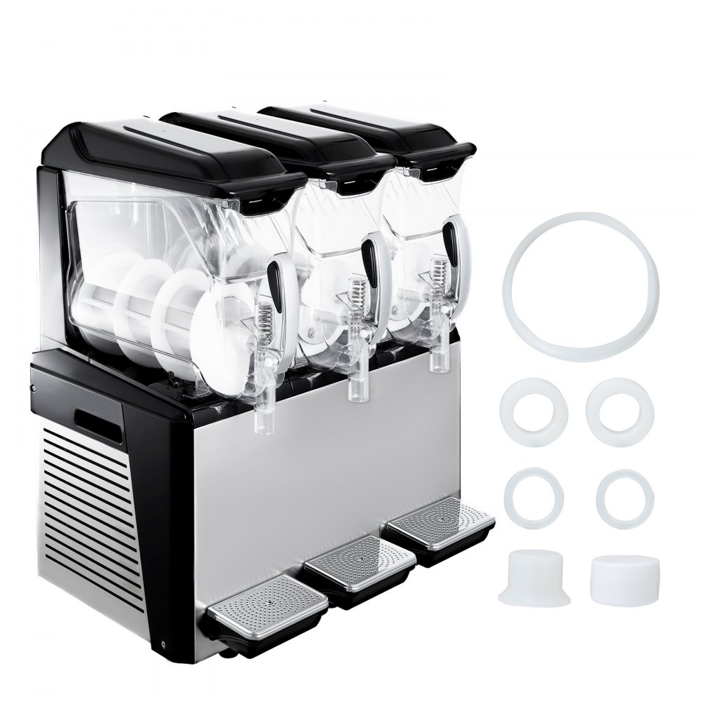 Máquina De Bebidas Congeladas Tanque De 10l Pp Material De Grado Alimenticio
