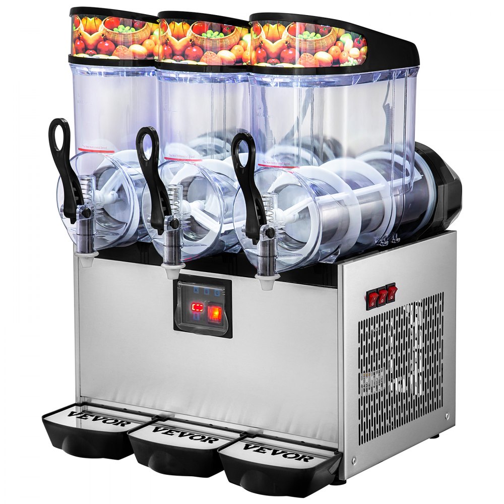 Granizadora, Máquina para Granizados, con Tanque 12 L* 3, Acero Inoxidable + PC