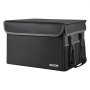VEVOR Caja para Documentos Ignífuga, Resistente al Agua y con Aislamiento Térmico de 1000 °C, Portátil y Plegable, para Pasaportes, Documentos Importantes y Archivos, Negro,  340 x 397 x 260 mm